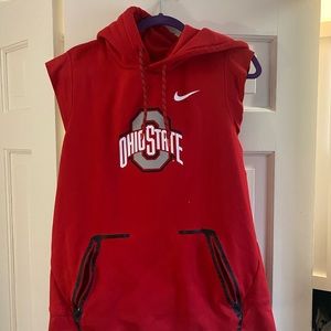 Ohio State sleeveless hoodie
